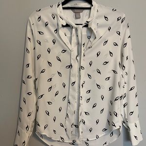 H&M button down blouse